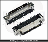 SCSI 50Pin Connector Ringht Angle Female